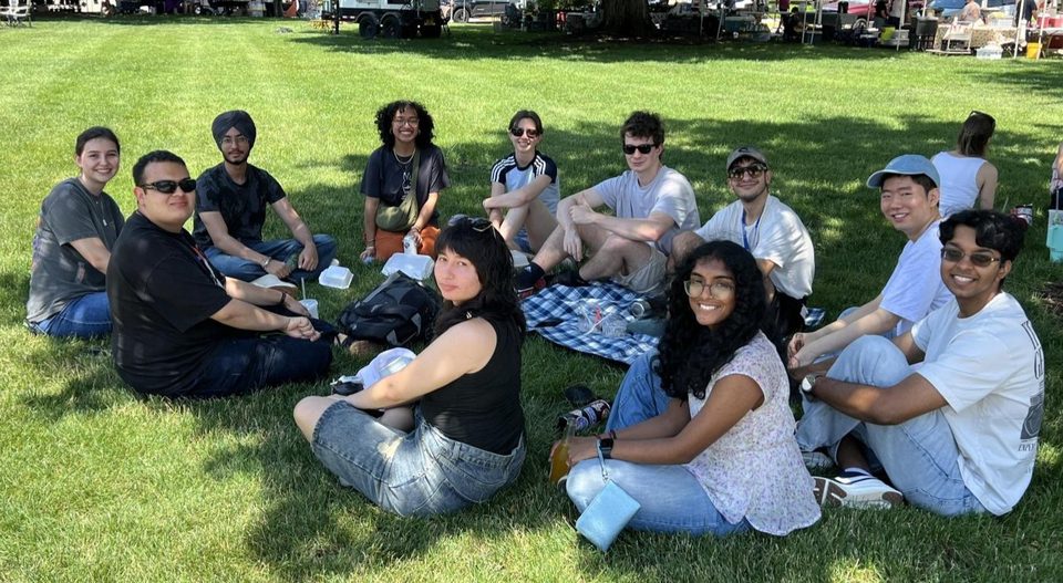 Summer Picnic · Purdue University · Summer 2026. Strachan group undergraduates and SURF student friends.